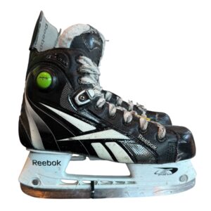 Used Reebok Silver Skates 3.5 D