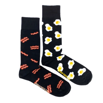 Very Serious Sock Co - Bacon & Eggs