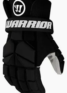 Warrior Burn Fatboy Lacrosse Gloves Black Med