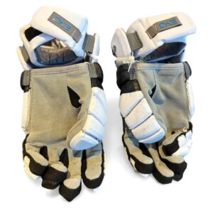 Used Warrior " Team Las Vegas Dessert Dogs" Lacrosse Gloves 13"