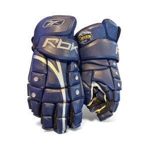 Used RBK "Team Georgia Swarm" Lacrosse Gloves 14"
